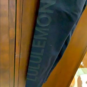 Worn twice-Exclusive leggings with Lululemon logo.